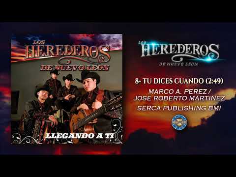 Los Herederos de Nuevo León - Tu Dices Cuando ( Audio Oficial )