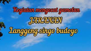 Download lagu CAT GAMELAN GRUB JARANAN || LANGGENG SINGO BUDOYO || HASILNYA CAKEP!!! mp3