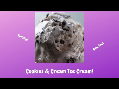 Cookies and Cream Ice Cream 🍨🍫