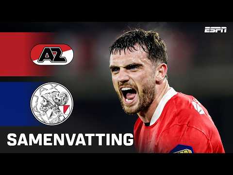 🥵 AZ MAAKT ER 6️⃣ TEGEN AJAX 🤯 | Samenvatting AZ - Ajax