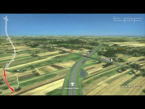 Wizualizacja S12 Piaski - Dorohucza (01/2021)