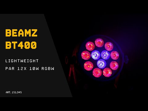 BeamZ BT400 Lightweight Par 12x 10W RGBW - 151.345