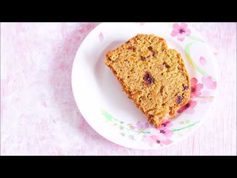 Vegan Date Walnut Cake Recipe