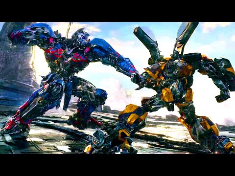 Optimus Prime vs. Bumblebee | Pelea completa 🌀 4K