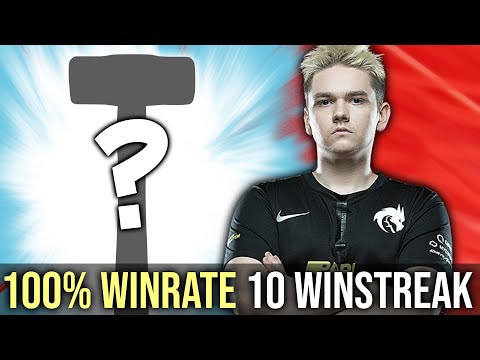 Yatoro 100% WINRATE 10 Games WINSTREAK on THIS CARRY