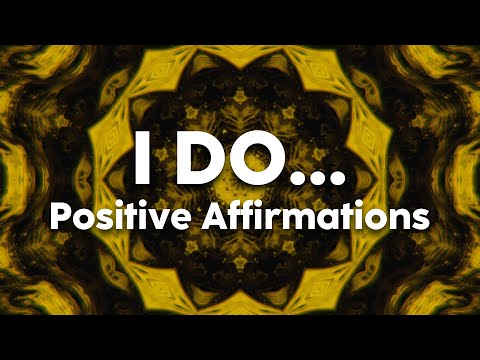 I DO... Positive Affirmations | 528Hz Solar Plexus Chakra Healing