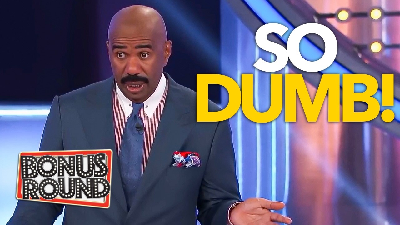 DUMBEST Answers That SHOCKED Steve Harvey On Family Feud!