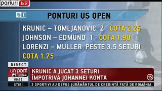 VIDEO UPZ: Aici, 11 PRONOSTICURI DIN TENIS!