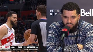 Fred VanVleet absolutely flames NBA ref "Ben Taylor was f**king terrible today"