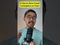 Slow Transit Constipation 6 Travel Tips #guthealth #travel #constipationrelief