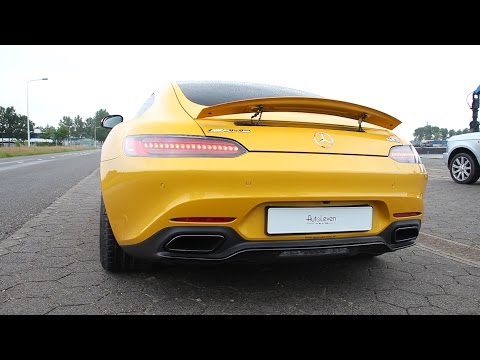 2016 Mercedes AMG GTS - Revs, Accelerations & Ride!