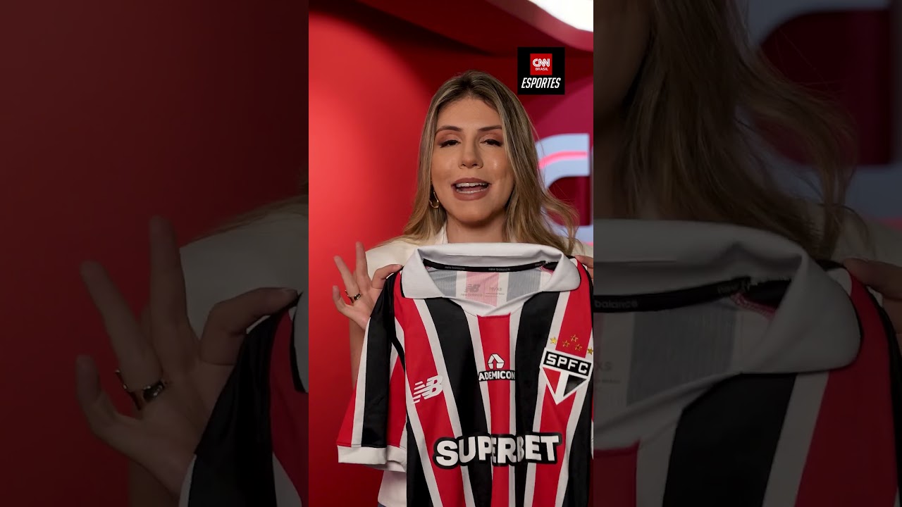 O novo uniforme 2 do São Paulo para 2026 | CNN ESPORTES
