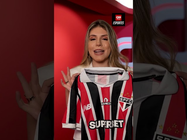 O novo uniforme 2 do São Paulo para 2026 | CNN ESPORTES