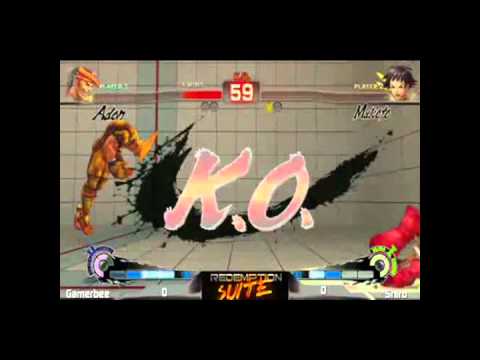 CCG redemption suite 2011 Shiro vs Gamerbee SSF4  streamed by offcast