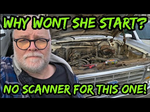 Old School Crank/No Start Diagnosis!! 1985 Ford F350 4.9 I6