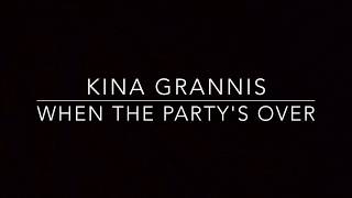 When The Party's Over (Piano Karaoke Instrumental) Kina Grannis