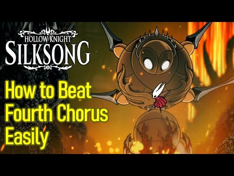 Hollow Knight Silksong Fourth Chorus boss fight guide / walkthrough, how to beat Fourth Chorus easy