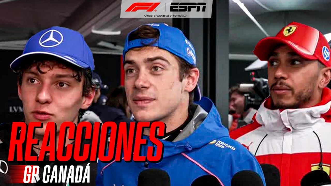 COLAPINTO MOSTRÓ SU FELICIDAD: LAS REACCIONES DE LOS PILOTOS DE LA F1 | DECLARACIONES | Fórmula 1