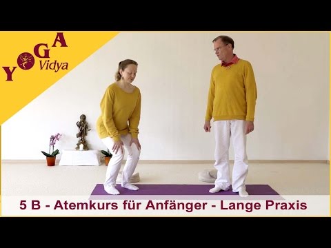 5B Atemkurs - Kapalabhati, Wechselatmung, Bhramari, Kevala Kumbhaka - Lange Praxis (5. Woche)