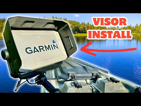 Berley Pro VISOR INSTALL for GARMIN Fish Finder