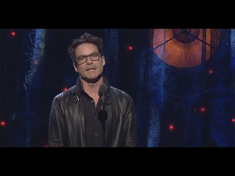Pat Monahan of Train Inducts Journey into the Rock & Roll Hall of Fame | 2017 Induction