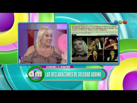 Tinelli's First Wife, Paula Robles - AM