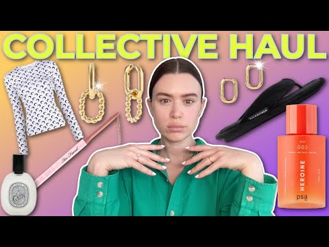 HUGE collective haul-BALENCIAGA, ARITZIA, MARINE SERRE, ANA LUISA, SSENSE + MORE!