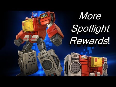 Blaster Bot Intel Report - MORE Spotlight Rewards - Transformers: Forged to Fight