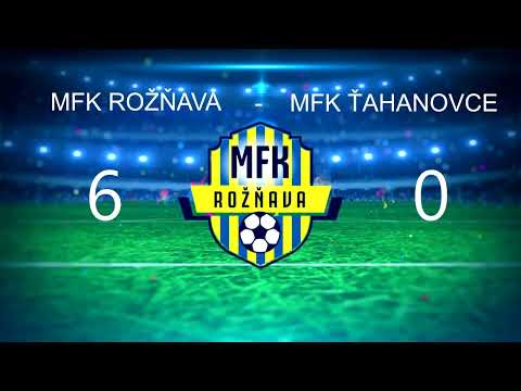 ZOSTRIH | MFK Rožňava – MFK Ťahanovce 6:0