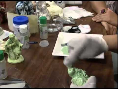 Mulher.com 22/11/2011 - Pátina em Gesso 1/2