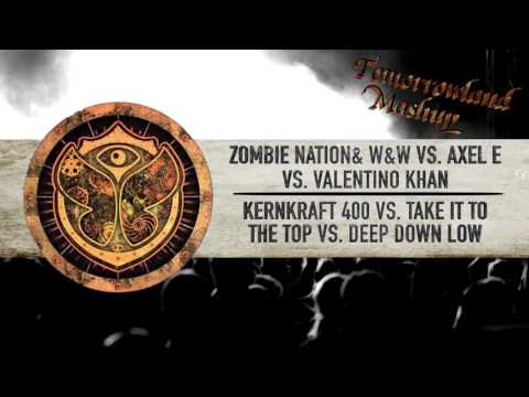 Zombie Nation vs. Axel E - Kernkraft 400 vs. Take It To The Top vs. Deep Down Low // TML Mashup