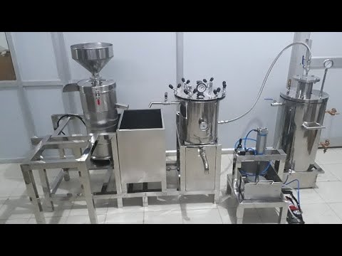Semi Automatic Soya Milk Making Machines