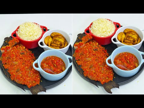 My husband loves Seafoods so I made him this Peppered Tilapia Fish