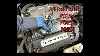 Honda / Acura Air Fuel Ratio Sensor Replace - Bank 1 Sensor 1 (Any V6 Models)