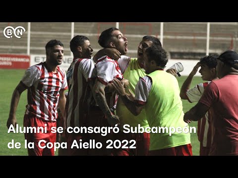 ⚽ Alumni se consagró Subcampeón de la Copa Aiello 2022