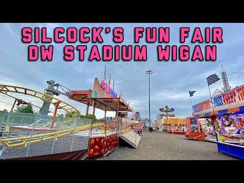 Silcock’s Fun Fair DW Stadium Wigan Vlog 15th May 2022