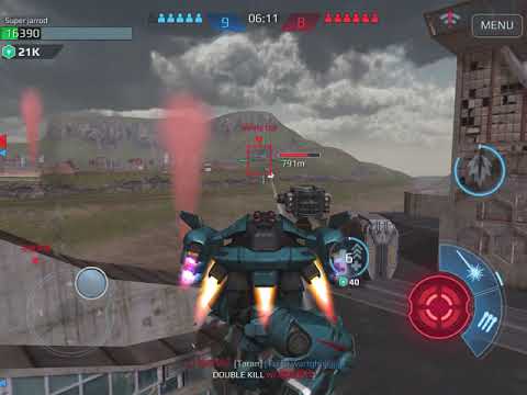 War robot Falcon is killing everybody