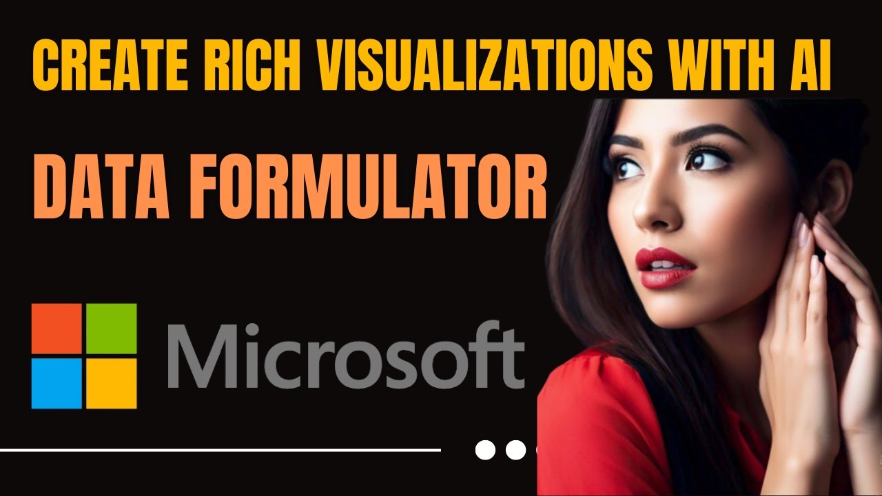 Microsoft Data Formulator - Create Rich Visualizations with AI - Install Locally