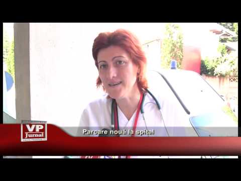 Parcare nouă la spital