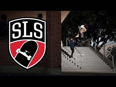 VINNIE BANH SLS TRICK OF THE YEAR HOLLYWOOD HIGH 16 STAIR !!!