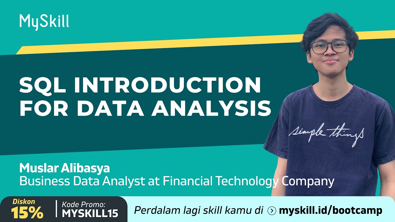 Short Class SQL Introduction for Data Analysis | MySkill