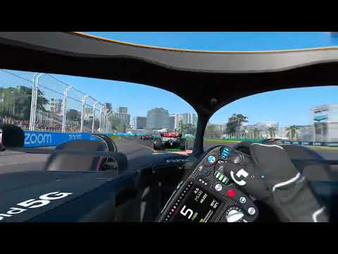 Meta Quest 3 + G29 Steering Wheel / F1 22 Gameplay / Virtual Desktop + My Settings