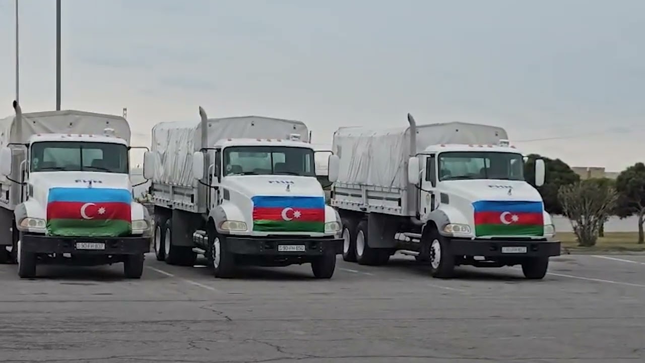 İrana 30 tona yaxın müxtəlif qida məhsulları göndərilib