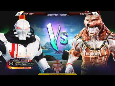 Killer Instinct Tournament: Defend the North 2016 Top 8 - Nicky (Fulgore) v Shin Tristan (Thunder)