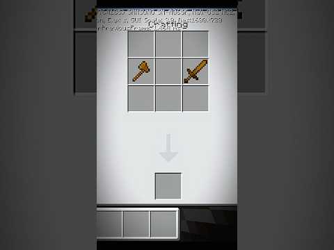 Minecraft me craft a mace #minecraft #mcpe #short