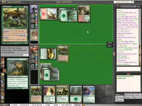 Pauper Gauntlet S01 R02 Stompy vs Gruul Landfall