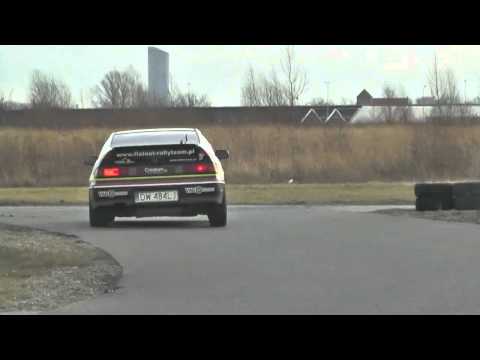 Wrocławska Liga Time Attack 2014 - II Runda - Łukasz ''Luke555'' Lachtera - Honda CRX