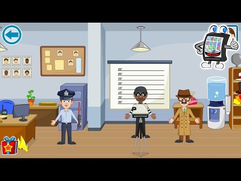 MY TOWN: POLICE STATION | App for Kids | Police Game - YouTube