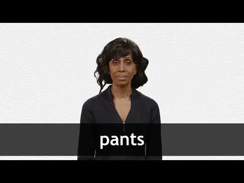 PANTS definition and meaning