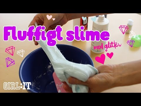 DIY | Gör fluffigt glitter-slime! | GIRL:IT